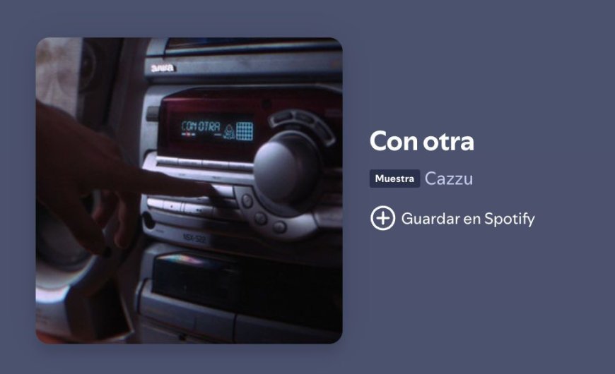 Cazzu lanza 'Con otra', canción con indirectas a Ángela Aguilar